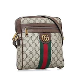 Gucci-GUCCI Handbags Ophidia-Brown