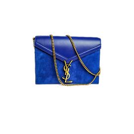 Borsa SAINT LAURENT Cassandra Blu