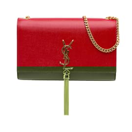 Saint Laurent-SAINT LAURENT Handbags Pompom Kate-Red