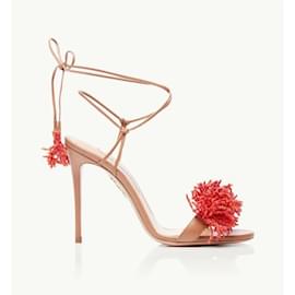 Aquazzura-Aquazzura sandals-Red