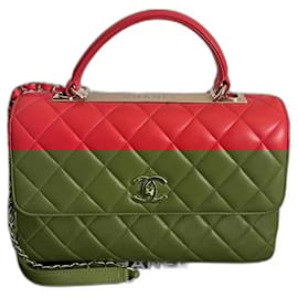 Chanel-Handbags-Red