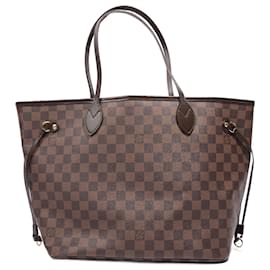 Louis Vuitton-Louis Vuitton Neverfull Damier Ebene Toile Enduite MM-Marron