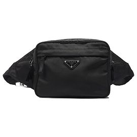Prada Bum Bag Black Re Nylon Black