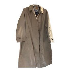 Burberry Gabardina vintage de gabardina Beige