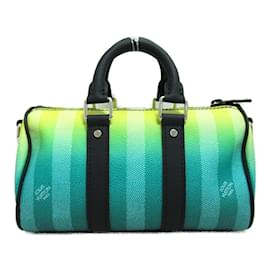 Louis Vuitton-Virgil Abloh Damier Stripes Keepall XS M59949-Green