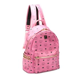 MCM-Visetos Stark Backpack-Pink