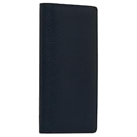 Louis Vuitton-Louis Vuitton Blue Taurillon Clemence Brazza-Blue