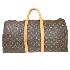 Louis Vuitton-Louis Vuitton Keepall 55-Castaño