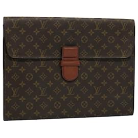 Louis Vuitton-LOUIS VUITTON Monogram Posh Ministor Briefcase M53445 LV Auth ep1970-Monogram