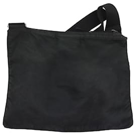 Prada-PRADA Shoulder Bag Nylon Black Auth ep1956-Black