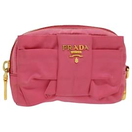Prada-PRADA Beutel Nylon Pink Auth yb386-Pink
