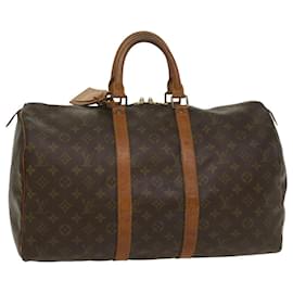 Louis Vuitton-Louis Vuitton-Monogramm Keepall 45 Boston Bag M.41428 LV Auth 56134-Monogramm