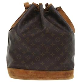 Louis Vuitton-LOUIS VUITTON Monogram Noe Shoulder Bag M42224 LV Auth 56021-Monogram