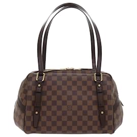 Louis Vuitton-LOUIS VUITTON Damier Ebene Rivington PM Handtasche N.41157 LV Auth 56754BEIM-Andere