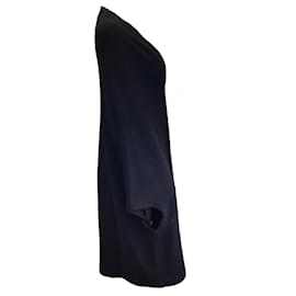 Autre Marque-Poncho Sybilla in maglia di cashmere nero / Capo-Nero