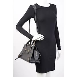 Balenciaga-Balenciaga Neo Classic City Black Leather Small-Black