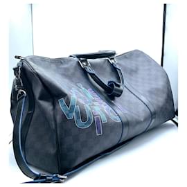 Louis Vuitton-keepall louis vuitton-Blue