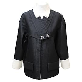 Chanel-Jackets-Black,White