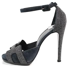 Hermès-Sandals-Black,Grey
