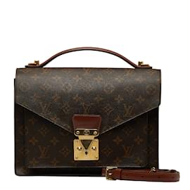 Louis Vuitton-Monogram Monceau 28 M51185-Brown