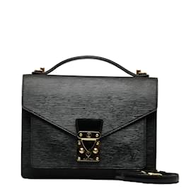 Louis Vuitton-Epi Monceau 28 M52122-Black