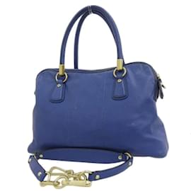 Coach-Kristin Leather Handbag  14751.0-Blue
