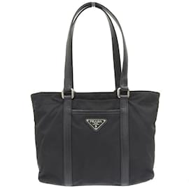 Prada-Tessuto Pocket Zip Tote Bag BR2288-Black