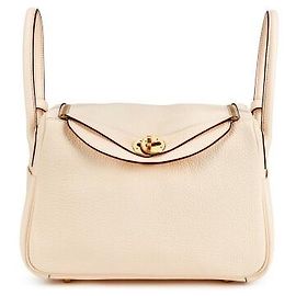 HERMÈS :  Sac Lindy 26. Couleur Nata. Neuf Autre