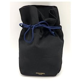 Chanel-Chanel Mini Drawstring Bag-Black