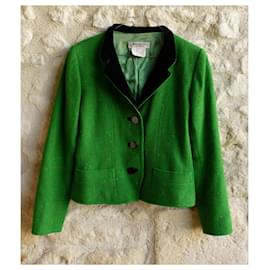 Yves Saint Laurent-Giacche-Multicolore,Verde