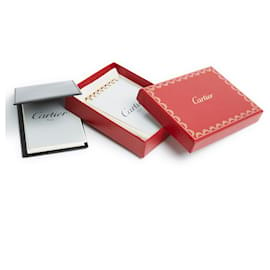 Cartier-Mini-Notizbuch + Nachfüllung im Karton neu-Schwarz