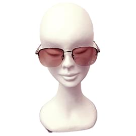 Autre Marque-Óculos de sol-Castanho claro