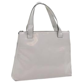 Prada-PRADA Shoulder Bag Leather Gray Auth bs8901-Grey