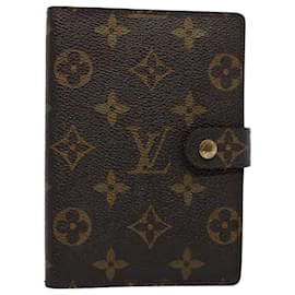 Louis Vuitton-LOUIS VUITTON Monogram Agenda PM Day Planner Cover R20005 LV Auth bs8800-Monogramme