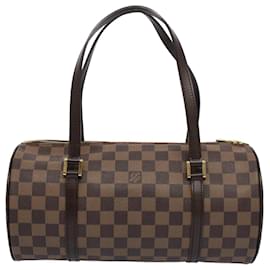 Louis Vuitton-Louis Vuitton Damier Ébène Papillon 30 Bolsa de mão N51303 Autenticação de LV 56748-Outro