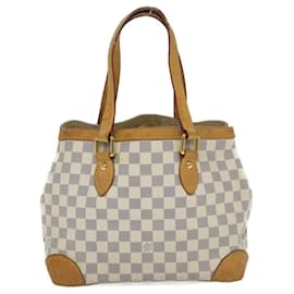 Louis Vuitton-LOUIS VUITTON Damier Azur Hampstead PM Tote Bag N51207 LV Auth ep2070-Other