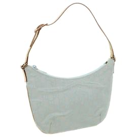 Gucci-GUCCI GG Canvas Accessory Pouch Turquoise Blue 005 0813 Auth FM2785-Other