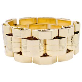 inconnue Bracelet Tank or rose et or jaune. Autre