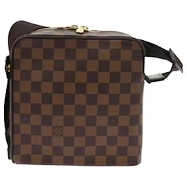 Louis Vuitton-LOUIS VUITTON Damier Ebene Olaf PM Shoulder Bag N41442 LV Auth 56725-Other