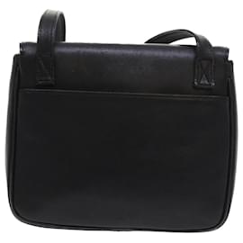 Givenchy-GIVENCHY Shoulder Bag Harako leather Black Auth bs9007-Black
