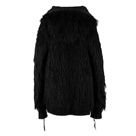 Autre Marque-Diliborio Sweatshirt with Fringes-Black