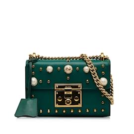 Gucci-GUCCI Handbags Padlock-Green