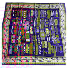 Hermès-Silk scarves-Red