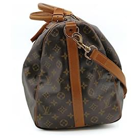 Louis Vuitton-Louis Vuitton Keepall 50 bandoulier monogram travel bag-Brown