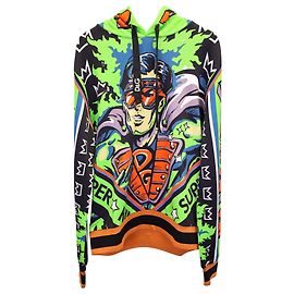 Dolce & Gabbana Sudadera con capucha y estampado de superhéroes en algodón multicolor Multicolor