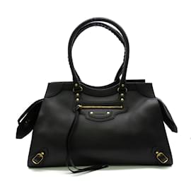 Balenciaga-Neo Classic Large City Bag 639000-Black