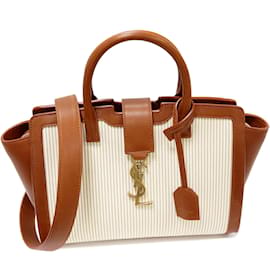 Yves Saint Laurent Petit cabas Downtown Cabas Marron