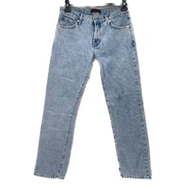 Mango-MANGO Jeans T.fr 38 Baumwolle-Blau