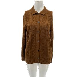 NINA RICCI Strick T.fr 38 Wolle Braun