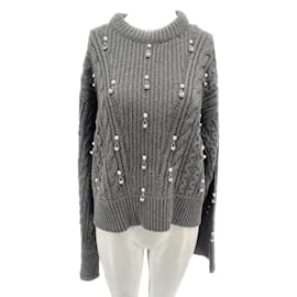 Autre Marque Hellessy Strickwaren T.International S Wolle Grau